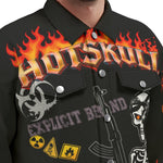 HOTSKULL BLC Unisex Lapel Jacket