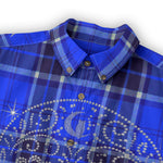 LOS CRIMINALES BLUE Men's Casual Shirt|125GSM Cotton