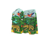 GUYANE AMAZONIE SKYBLUE Men's Silk Shirt Suit