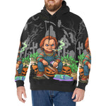 HALLOWEED Men's Long Sleeve Fleece Hoodie