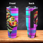 MADRAS 40oz Tumbler with White Handle