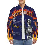 HOTSKULL Men's Turn-Down Collar Jacket