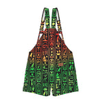 MEDU NETER FARI Unisex Shorts Suspender Jumpsuit