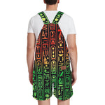 MEDU NETER FARI Unisex Shorts Suspender Jumpsuit