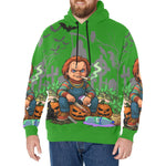 HALLOWEED Men's Long Sleeve Fleece Hoodie