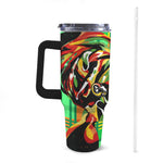 MADRAS 40oz Tumbler with White Handle