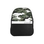 CAMOUFLAGE BLACC School Backpack (Medium)