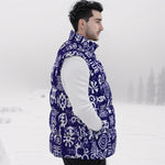 ADINKRA MXBLUE Unisex Down Vest