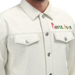 REVOLUTION WHT Unisex Lapel Jacket Cotton