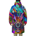 COLORING OWL Unisex Long Down Jacket