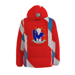 FRANCE RED Unisex Down Jacket