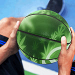 INFINITY GREEN COSMOS All Over Print Basketball