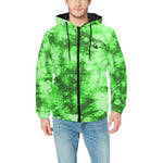 TIE DYE Men's Padded Hooded Jacket