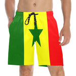 AFRIKA FR Men's Mid-Length Beach Shorts