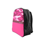 CAMOUFLAGE PINKISH School Backpack(Medium)