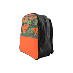 CAMOUFLAGE KAKI School Backpack (Medium)