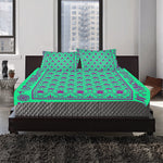 ADINKRA PURPLE 3-Piece Bedding Set