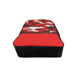 CAMOUFLAGE RED School Backpack (Medium)