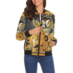 2PAC CHOUETT All Over Print Bomber Jacket for Women