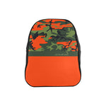 CAMOUFLAGE KAKI School Backpack (Medium)
