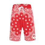 BANDANA Bs'UP Men's All Over Print Casual Shorts