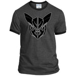 Owl Face Transformers Ringer Tee