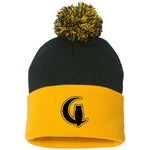 LaChouett BL Pom Pom Knit Cap