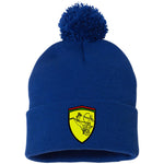 Ramses II Victory EMB Pom Pom Knit Cap