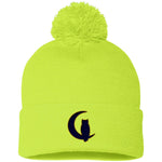 LaChouett BR Pom Pom Knit Beanie Cap