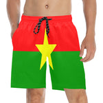AFRIKA FR Men's Mid-Length Beach Shorts