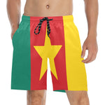 AFRIKA FR Men's Mid-Length Beach Shorts