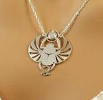 Winged Scarab symbolizing creation and rebirth pendant