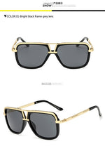 Summer Style Sunglasses New Big Frame