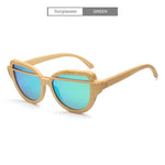 Retro Bamboo Wood Sunglasses