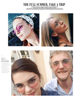 Luxury Square Pilot Sunglasses