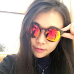 Fashion Round Bamboo Sunglasses