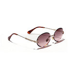Gradient Transparent Sun Glasses Retro High Quality