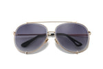 Classic Aviation Style Oversize Sunglasses