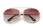 Classic Aviation Style Oversize Sunglasses