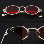 Luxury Oval Sunglasses Vintage