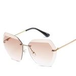 Luxury Rimless Hue Vintage lunette