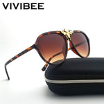 Big Bee Aviator Sunglasses Vintage Style