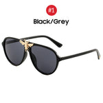 Big Bee Aviator Sunglasses Vintage Style