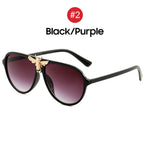 Big Bee Aviator Sunglasses Vintage Style