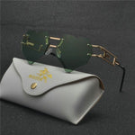 Glittery Frames Love Heart Women Sunglasses