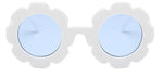 Cute Sun Flower Round Sunglasses with UV Protection for Boys Girls