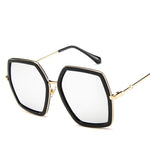 Oversized Square RBG Designer Female Shades