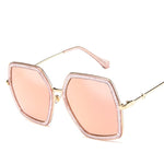 Oversized Square RBG Designer Female Shades